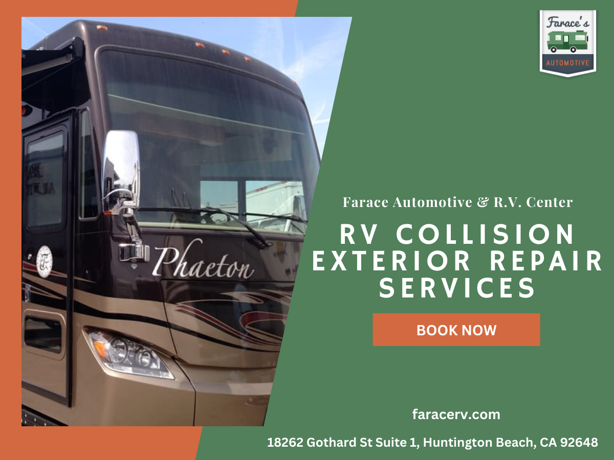 Professional RV Collision Exterior Services in Orange County, CA