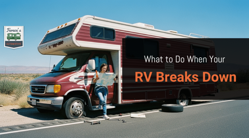 What to Do When Your RV Breaks Down