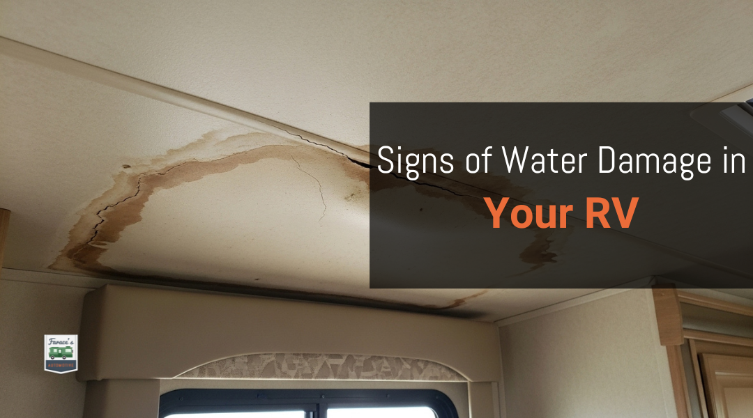 Signs of Water Damage in Your RV