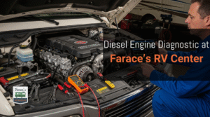Diesel Engine Diagnostic at Farace’s RV Center