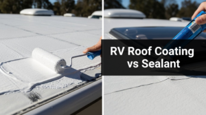 RV Roof Coating vs Sealant in Coastal California
