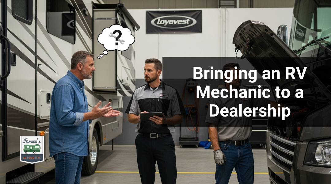 Should You Bring an RV Mechanic to a Dealership? Pros, Cons, and Costs
