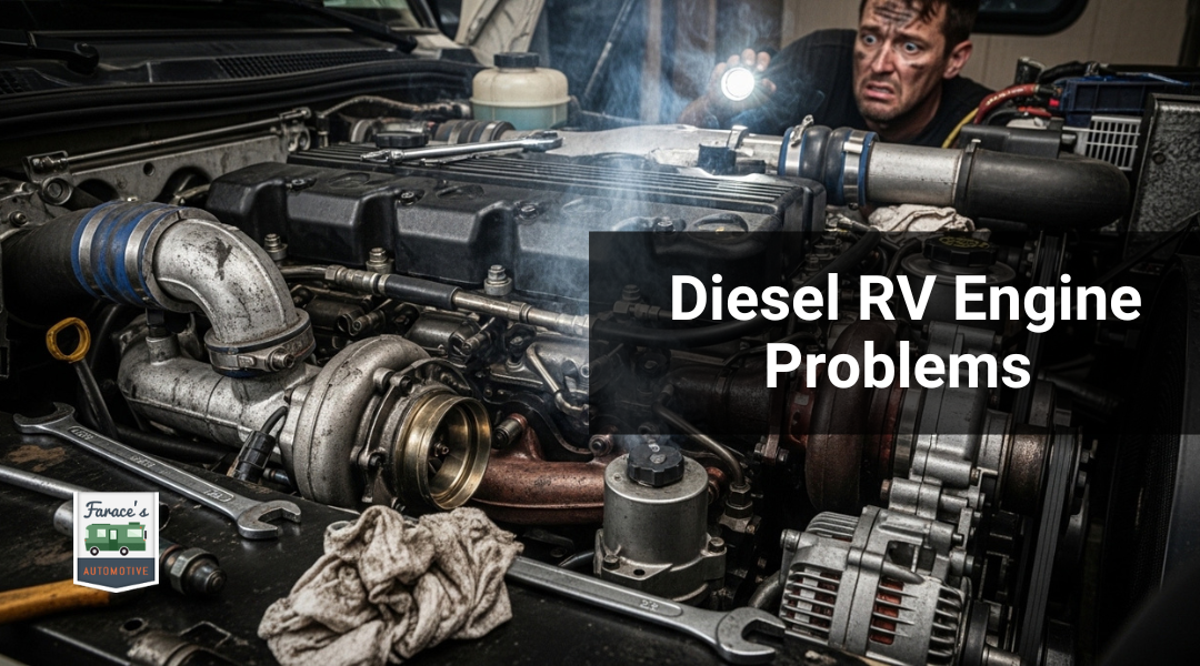 Common Diesel RV Engine Problems on Long Grades