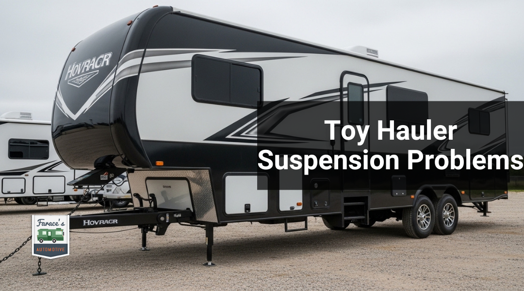 Toy Hauler Suspension Problems Signs and Repair